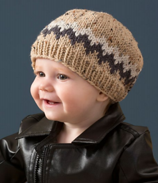 Double Chevron Beanie