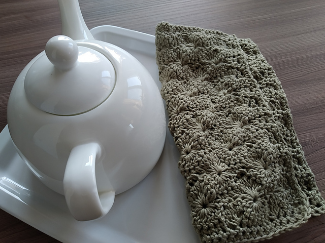 Wheels Dishcloth