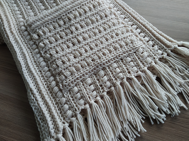 Puff Pocket Shawl