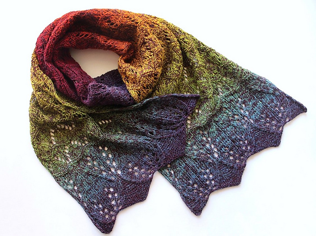 Rainbow Lace Scarf