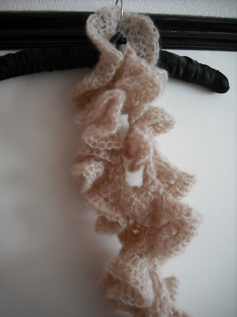 Easy Crochet Mohair Scarf Kit