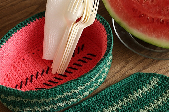 Farm Stand Watermelon Basket