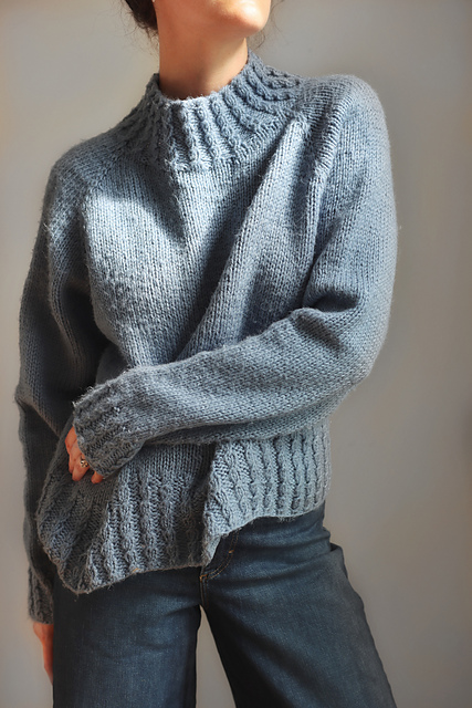 Ravelry: The Mistfall Sweater pattern by Darling Jadore