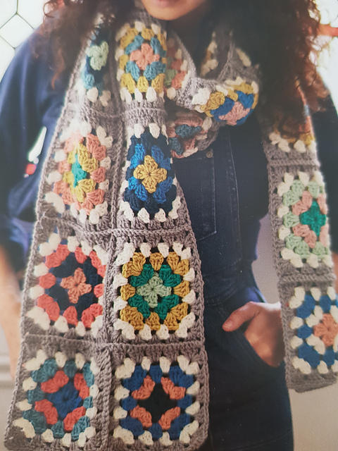 Brighton Pier Chunky Scarf