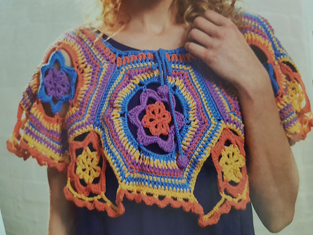 Summer Cropped Poncho