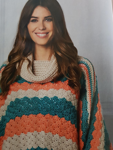Winter Desert Poncho