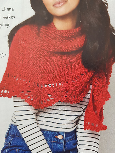 Ruby Summer Shawl