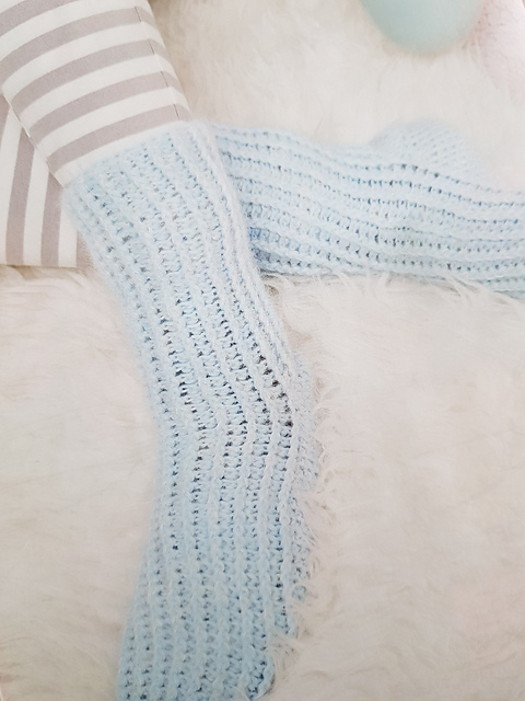 Fluffy Rib Socks