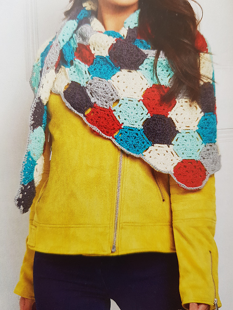 Hex in the City Shawl