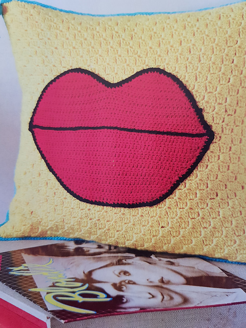 Pucker Up Cushion