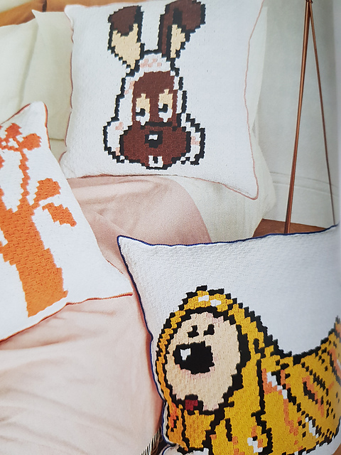 The Magic Roundabout Cushion