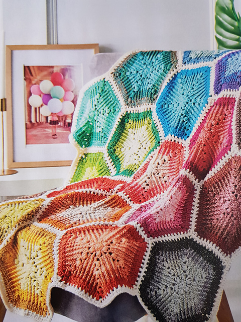 River Rocks Hexagon Blanket