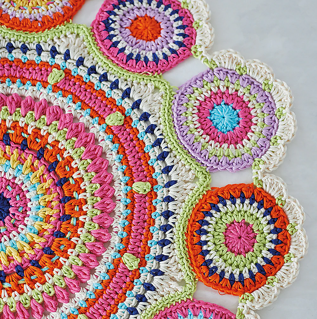 Kaleidoscope Mandala Mat