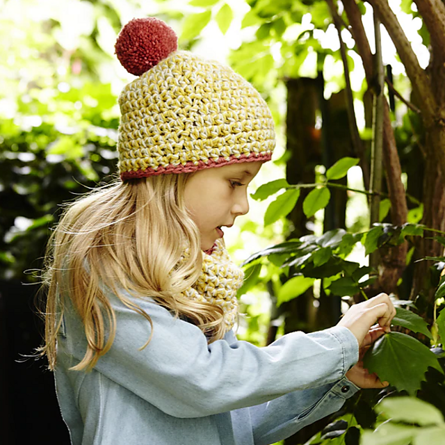 Colour Block Child's Beanie