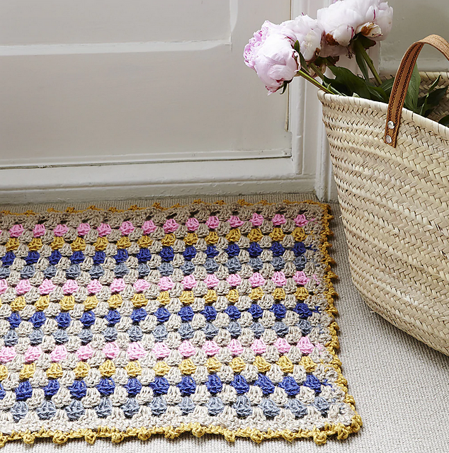 Colourful Twine Doormat
