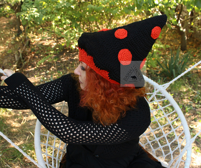 Mushroom Witch Hat Adult Size