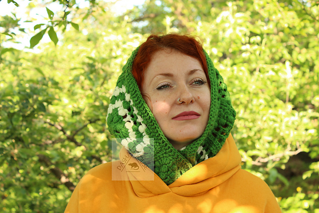 Granny Square Scarf Top