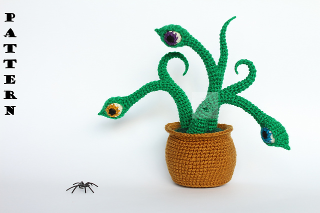 Succulent Eyeball Monster Plant