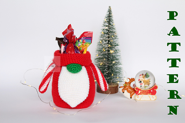 Christmas Santa bag Gnome