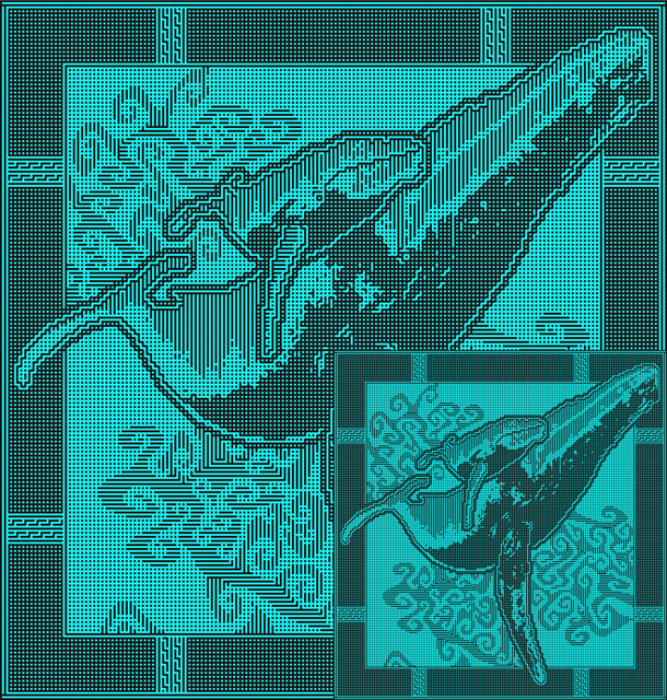 Mama and Baby Whale