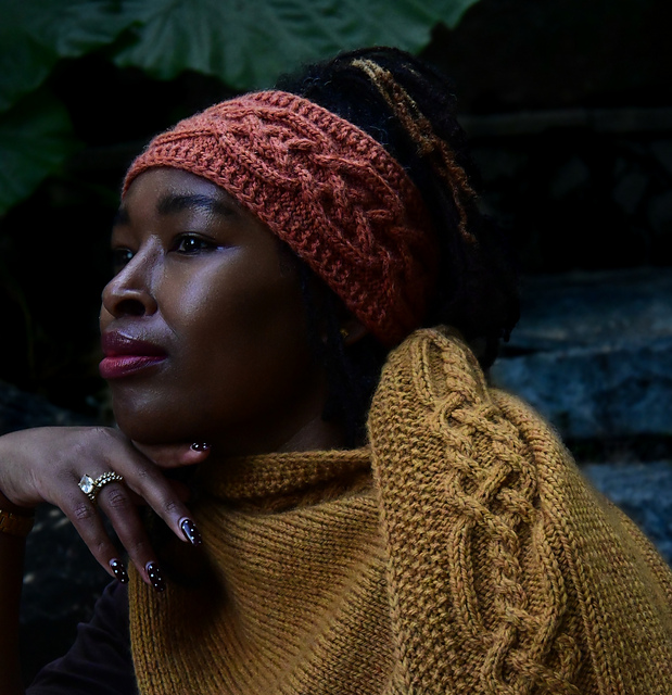 和田颯 how004 D's Knit Ravelry: Enya Headband pattern by David Van De Kamp