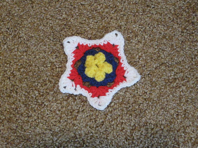 Starry Night Flower Motif