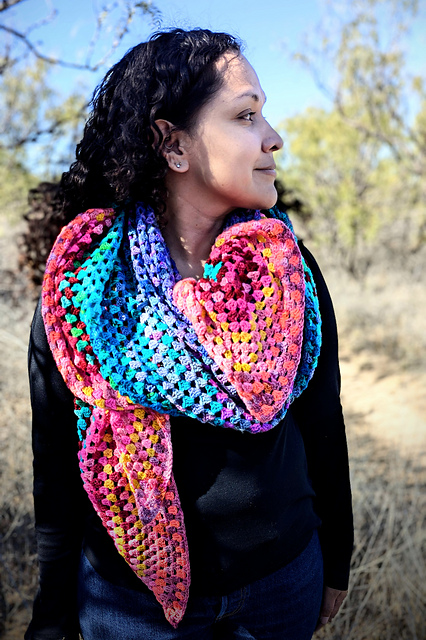 Granny's House Advent Shawl
