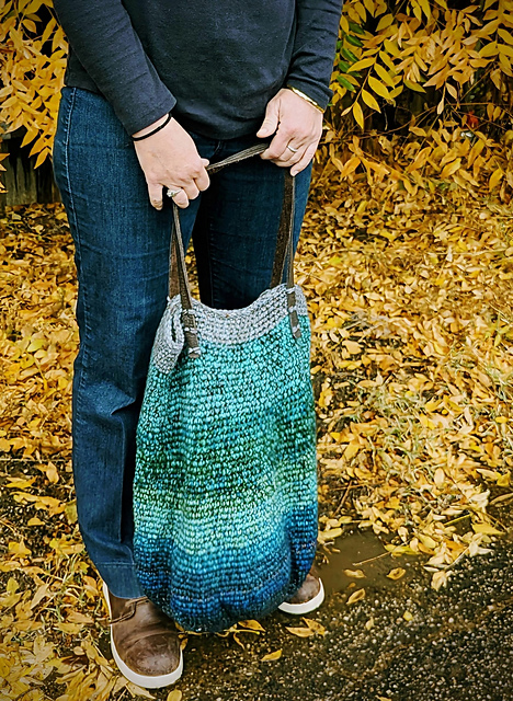 Granny's Bag, A Crocheted Advent Bag