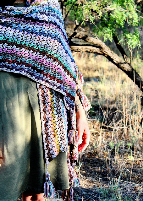 Gift Wrap, a Crocheted Advent Wrap