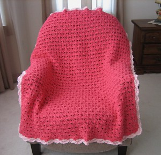 Tequila Sunrise Afghan