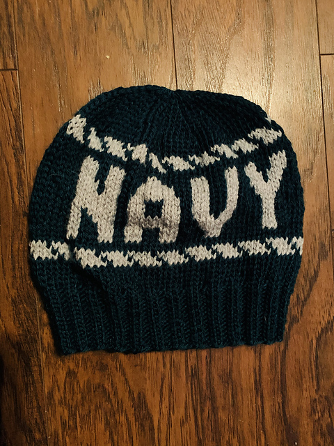 NAVY Beanie Hat