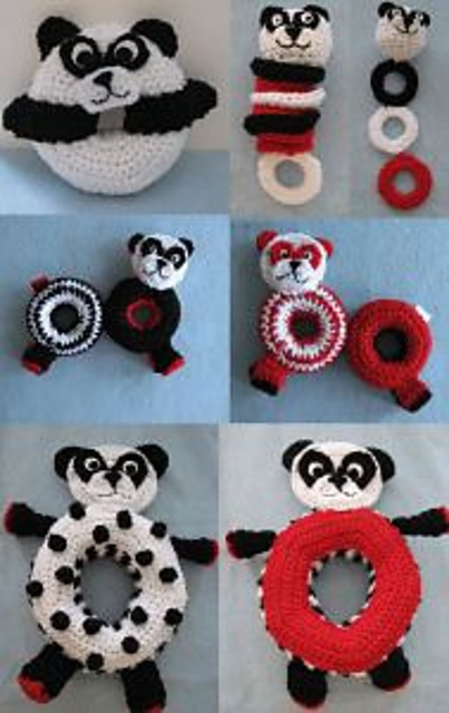 Panda Themed Toys For Baby