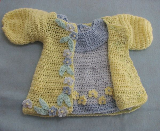 Spring Time Baby Dress and Jacket