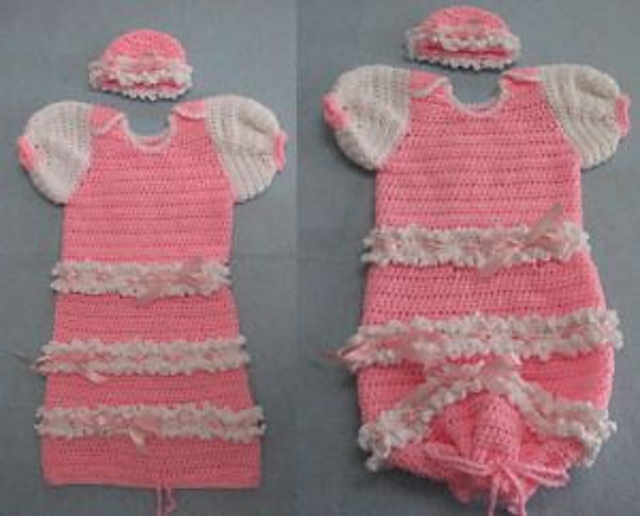 Ruffles Sweet Pea or Sleeper Outfit for Infants