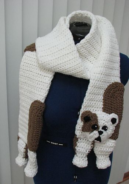 Bull Dog Scarf