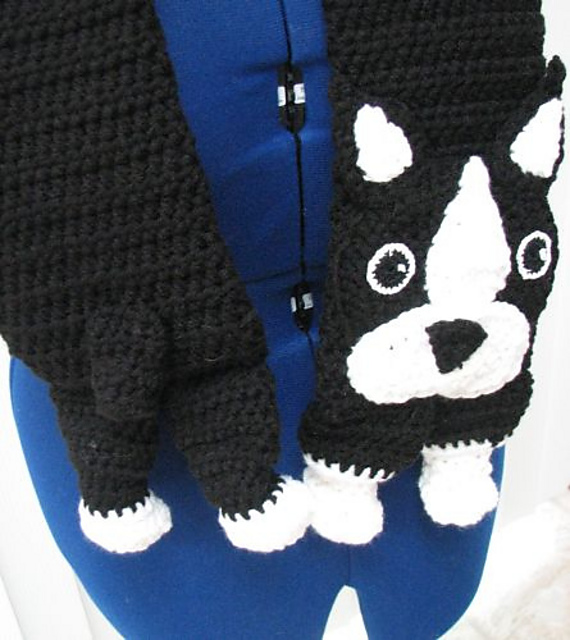 Boston Terrier Scarf