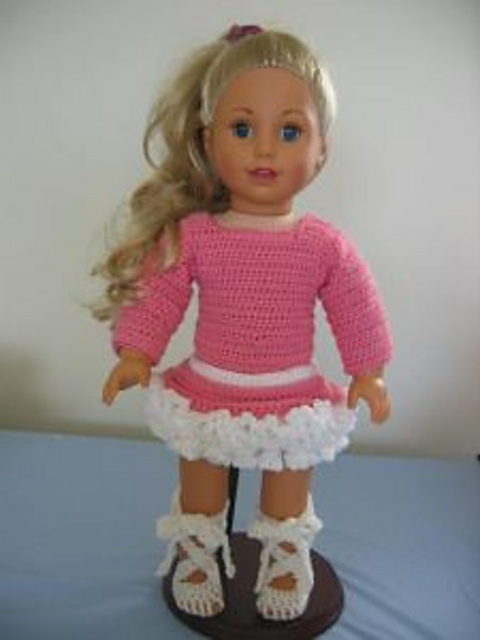 Complete Ballet Outfit For American Girl