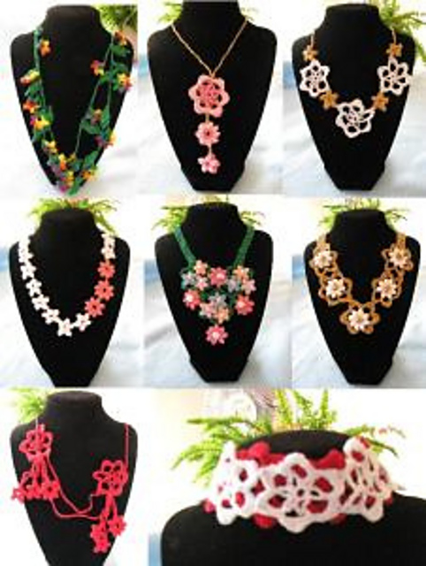 3 Motifs Make 8 Different Necklaces