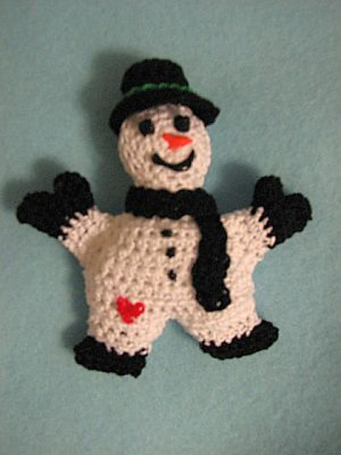 Snowman Pin