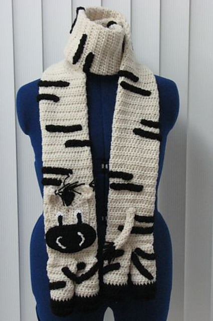 Zebra Scarf