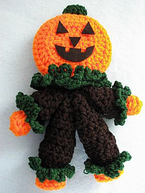 Mr. Pumpkin Man Rattle