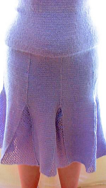 Ladies Lilac Skirt
