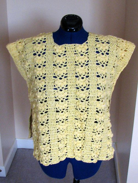 Daisy Box Poncho