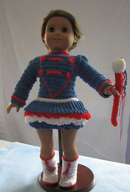 American Girl Doll Majorette Outfit