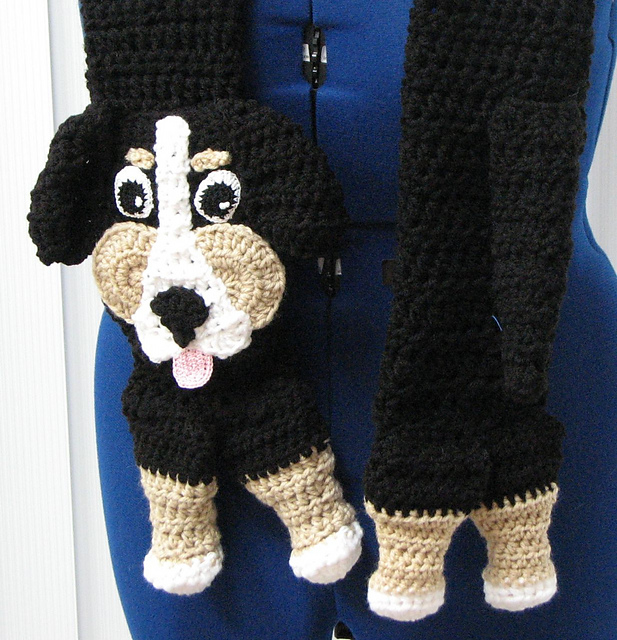 Bernese Mountain Dog Scarf