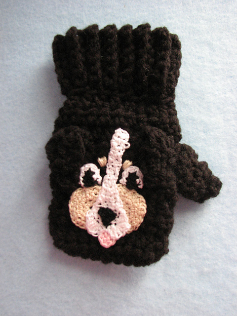 Bernese Mountain Dog Mittens