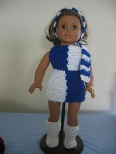 1960's Retro Outfit for American Girl Doll