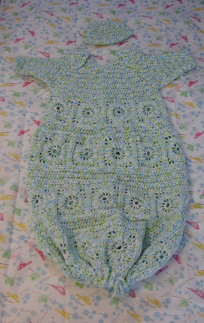 Granny Squares Sweet Pea