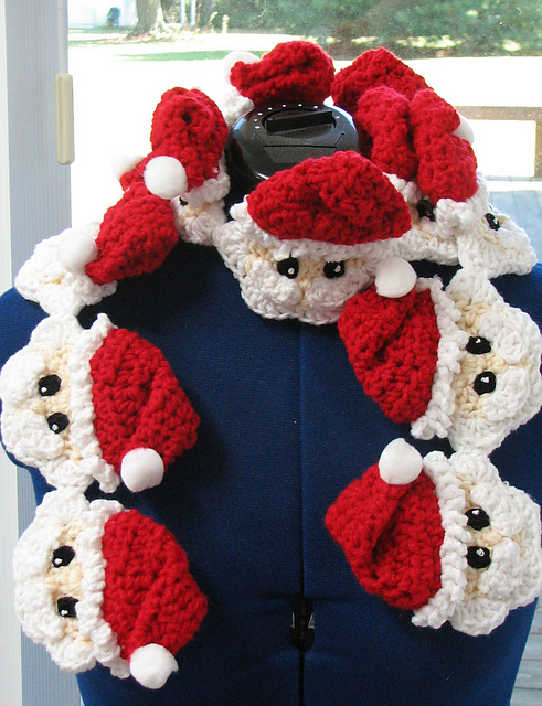 Santa Head Scarf