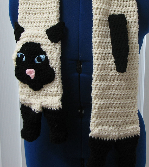 Siamense Cat Scarf